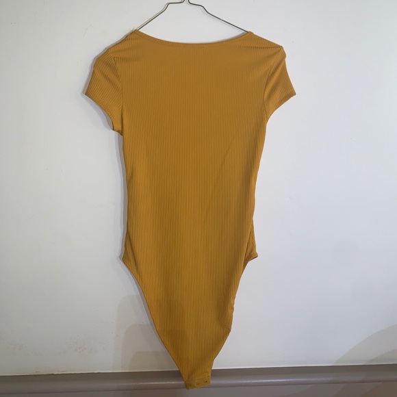 SHEIN YELLOW BODYSUIT - Picture 3 of 3